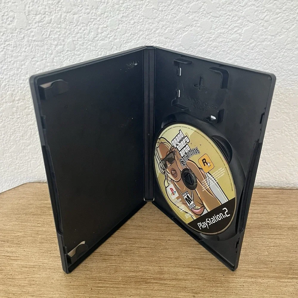 Grand Theft Auto: San Andreas - Sony PlayStation 2 Tested & Working Read